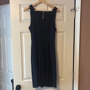 J. Crew Navy Ponte Dress - 6
